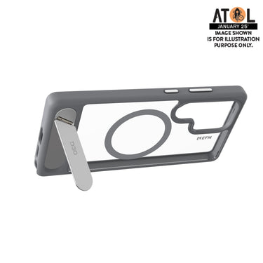 EFM Alta Case with D3O BIO for Samsung Galaxy S25 Ultra - Grey/Clear
